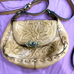 Patricia Natch tan purse